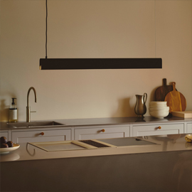 Beau 100 Pendant Black